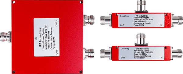Tappers and Wilkinson Power Splitters