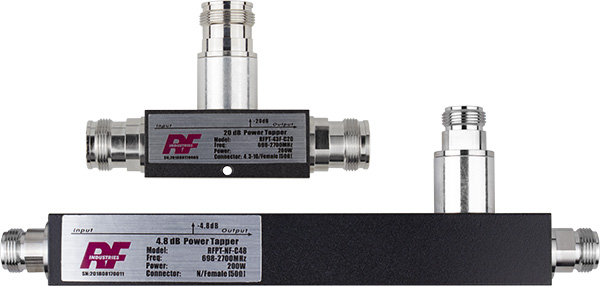 Power Tappers with N and 4.3-10 connectors