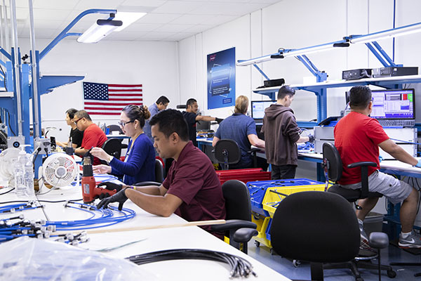 coax cable assembly production facility
